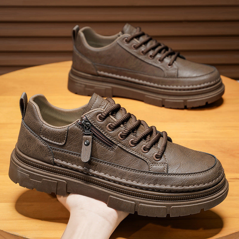Kvinners Sporty Sneakers med Glidelås 3