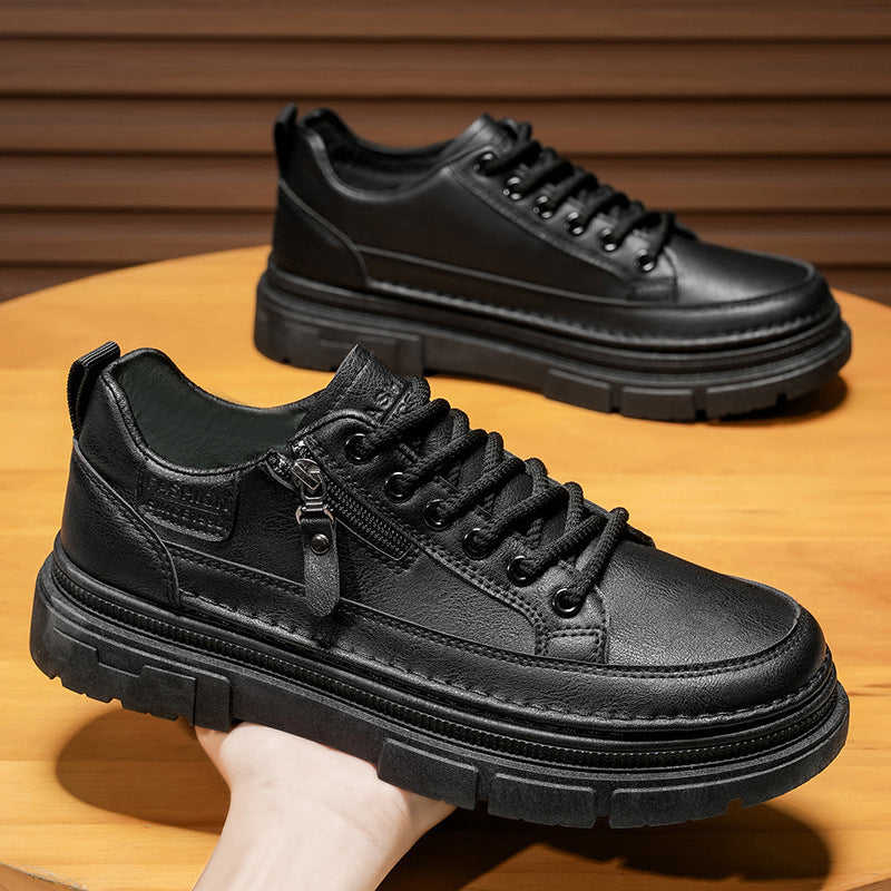 Kvinners Sporty Sneakers med Glidelås 4