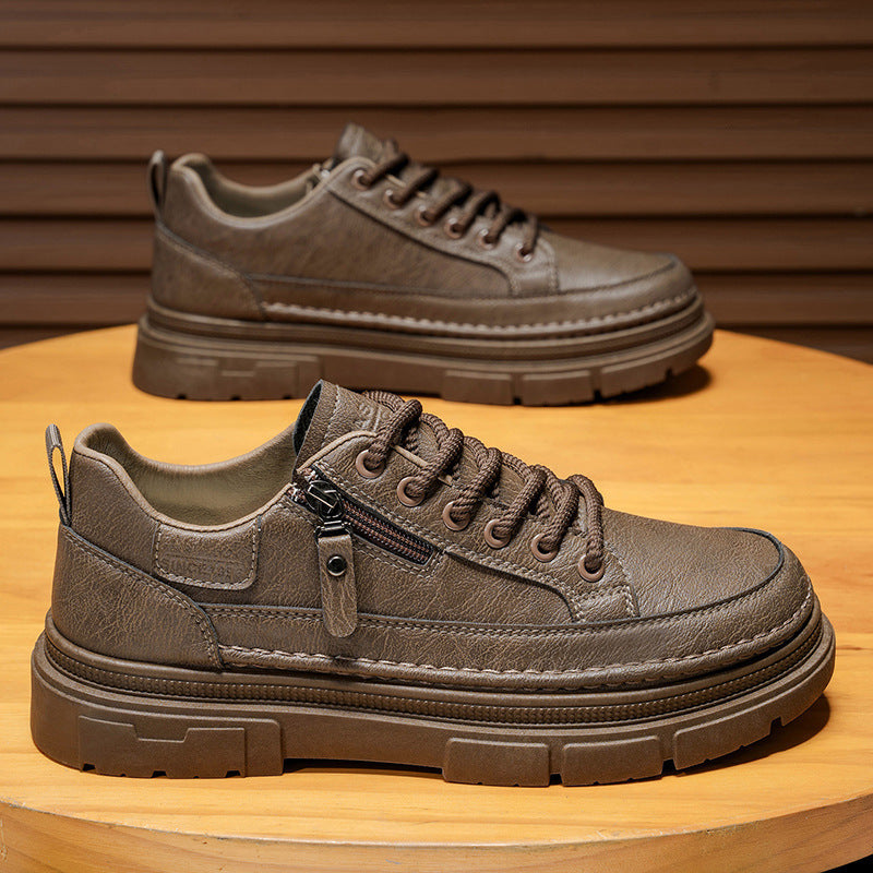 Kvinners Sporty Sneakers med Glidelås 6