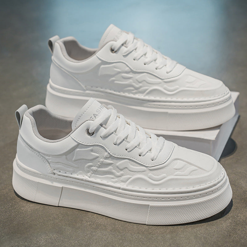 Kvinners Sporty Sneakers med Hevet Såleprofil 0