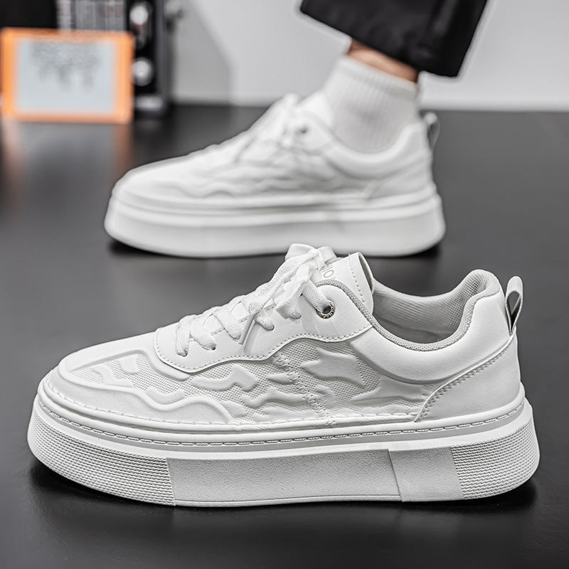 Kvinners Sporty Sneakers med Hevet Såleprofil 4