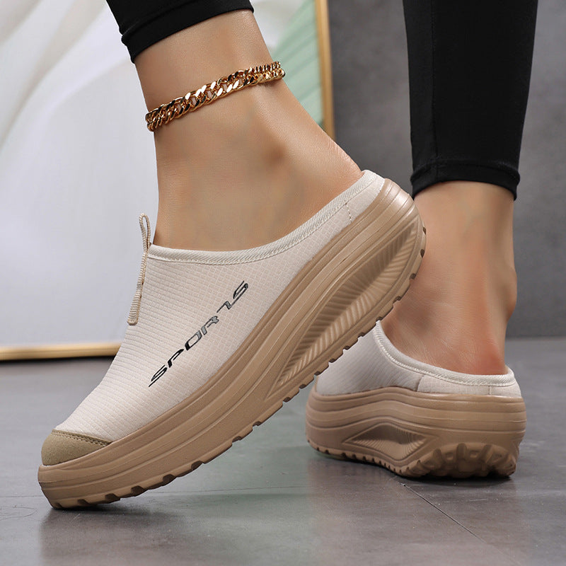 Kvinners Sporty Tresko Komfortabel Design 4