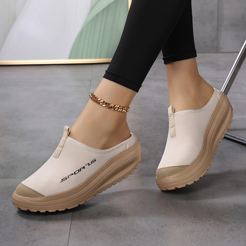 Kvinners Sporty Tresko Komfortabel Design 7