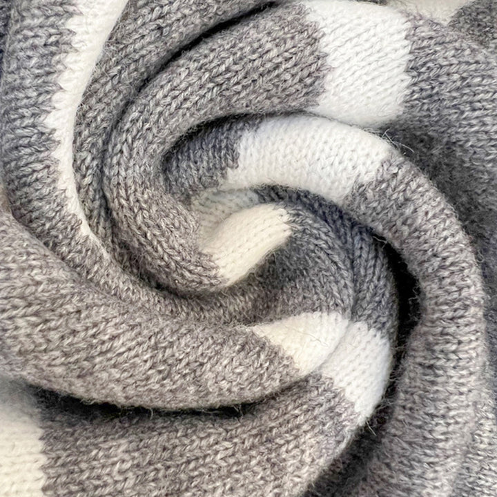 Kvinners Strikket Cardigan Tidløs Design Langermet 4