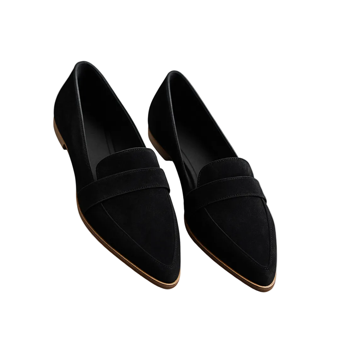 Kvinners Tå-Loafers Stilig Design 0