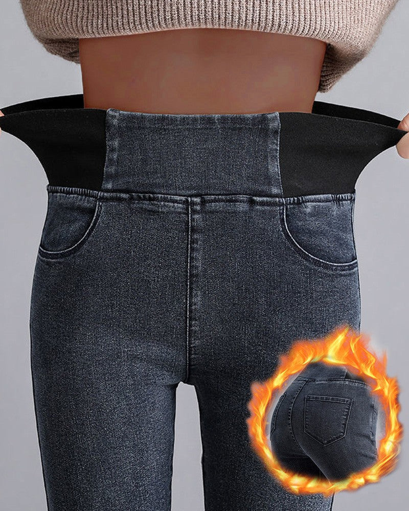 Kvinners Termiske Leggings med Høy Midje 0