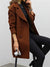 Kvinners Trench Coat Dobbeltbrettet Klassisk Stil 2
