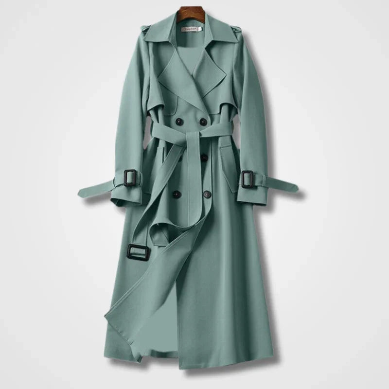 Kvinners Trenchcoat med Elegant Design 1