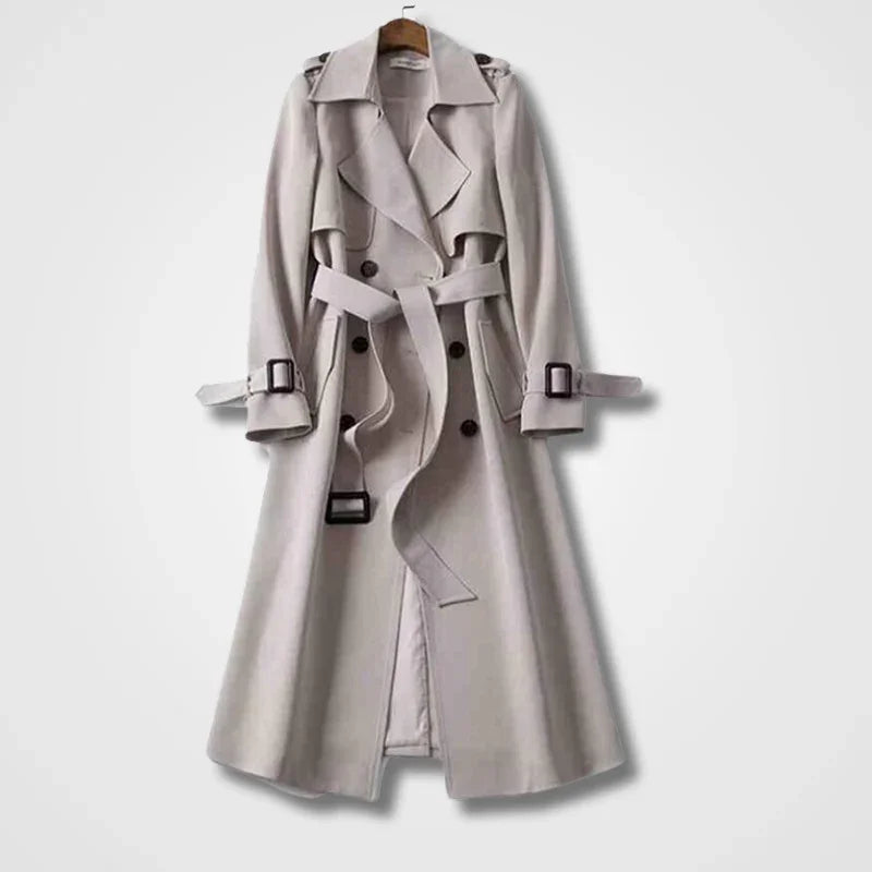 Kvinners Trenchcoat med Elegant Design 5