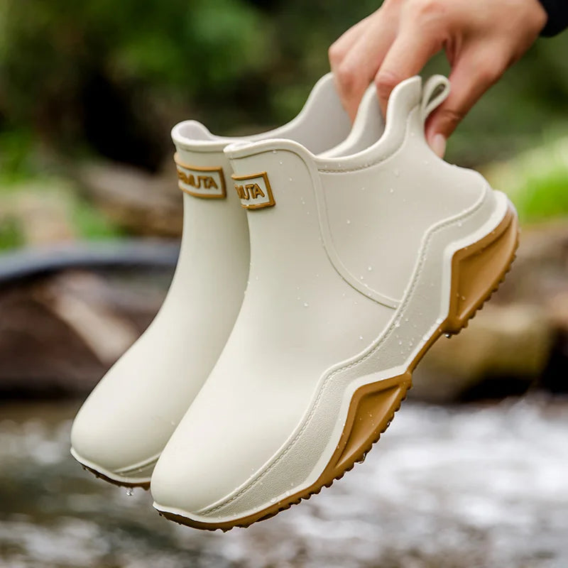 Kvinners Utendørs Slip-On Støvler 1