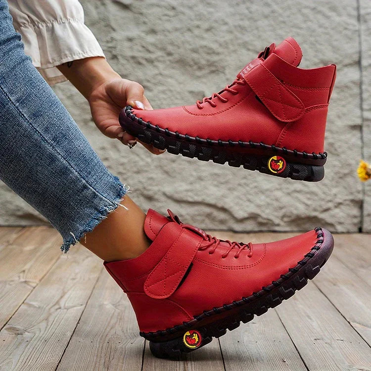 Kvinners Vinter Sneakers Stilig Isolert Design 4