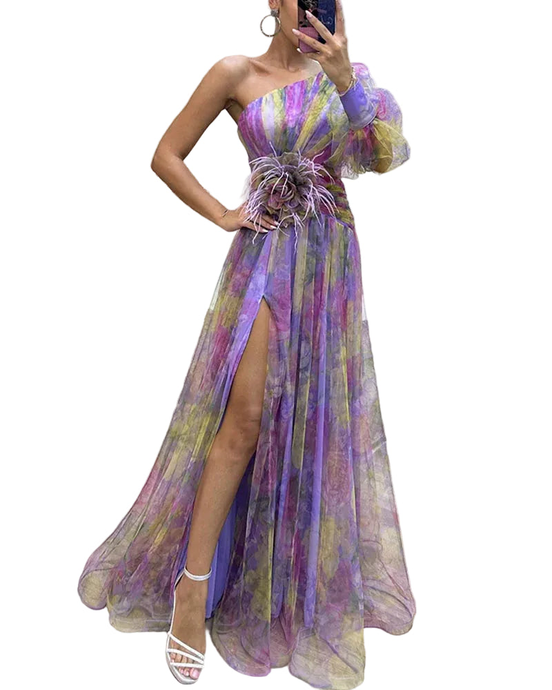 Kvinnes Aftenkjole Off-the-Shoulder 0