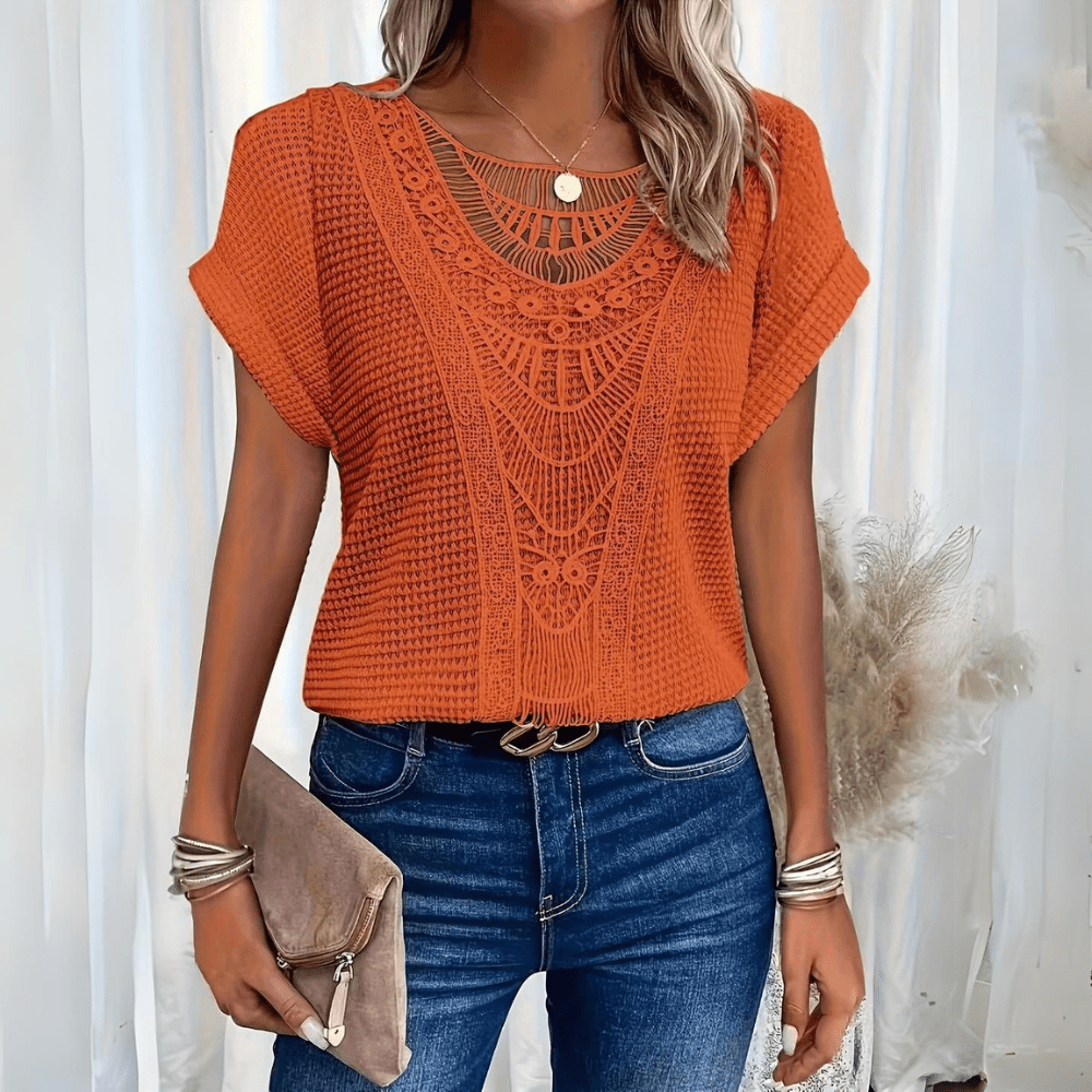 Kvinnes Bluse Ibiza-inspirert 5