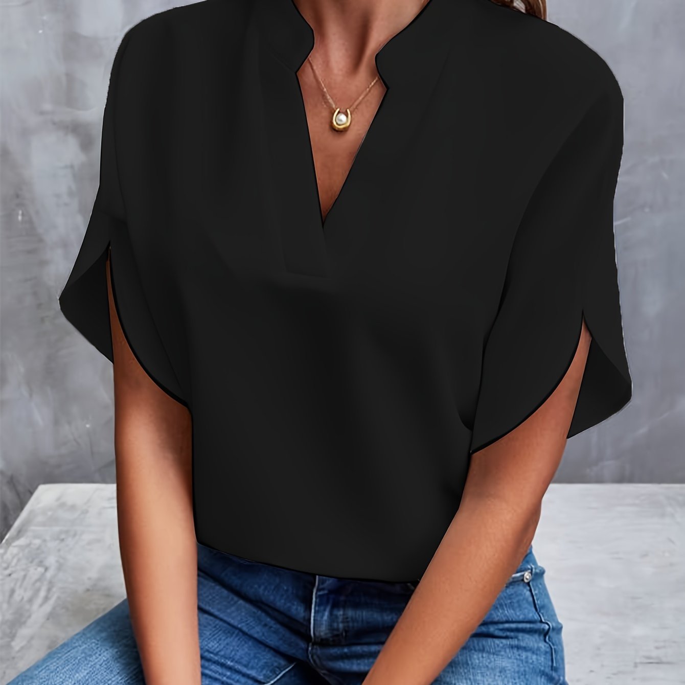 Kvinnes Bluse Lett og Elegant 12