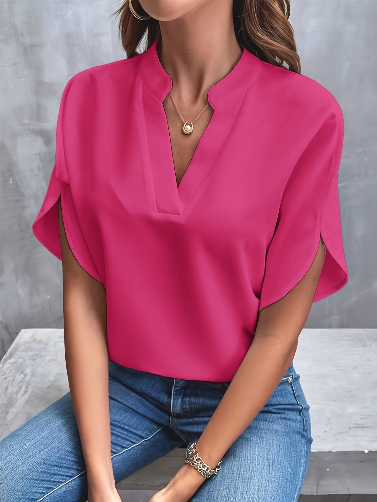 Kvinnes Bluse Lett og Elegant 7