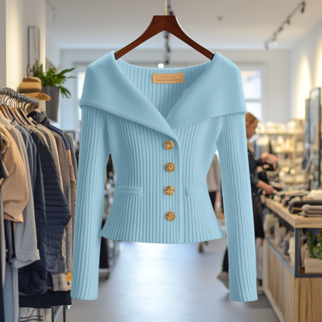 Kvinnes Cardigan med Elegant Design 4