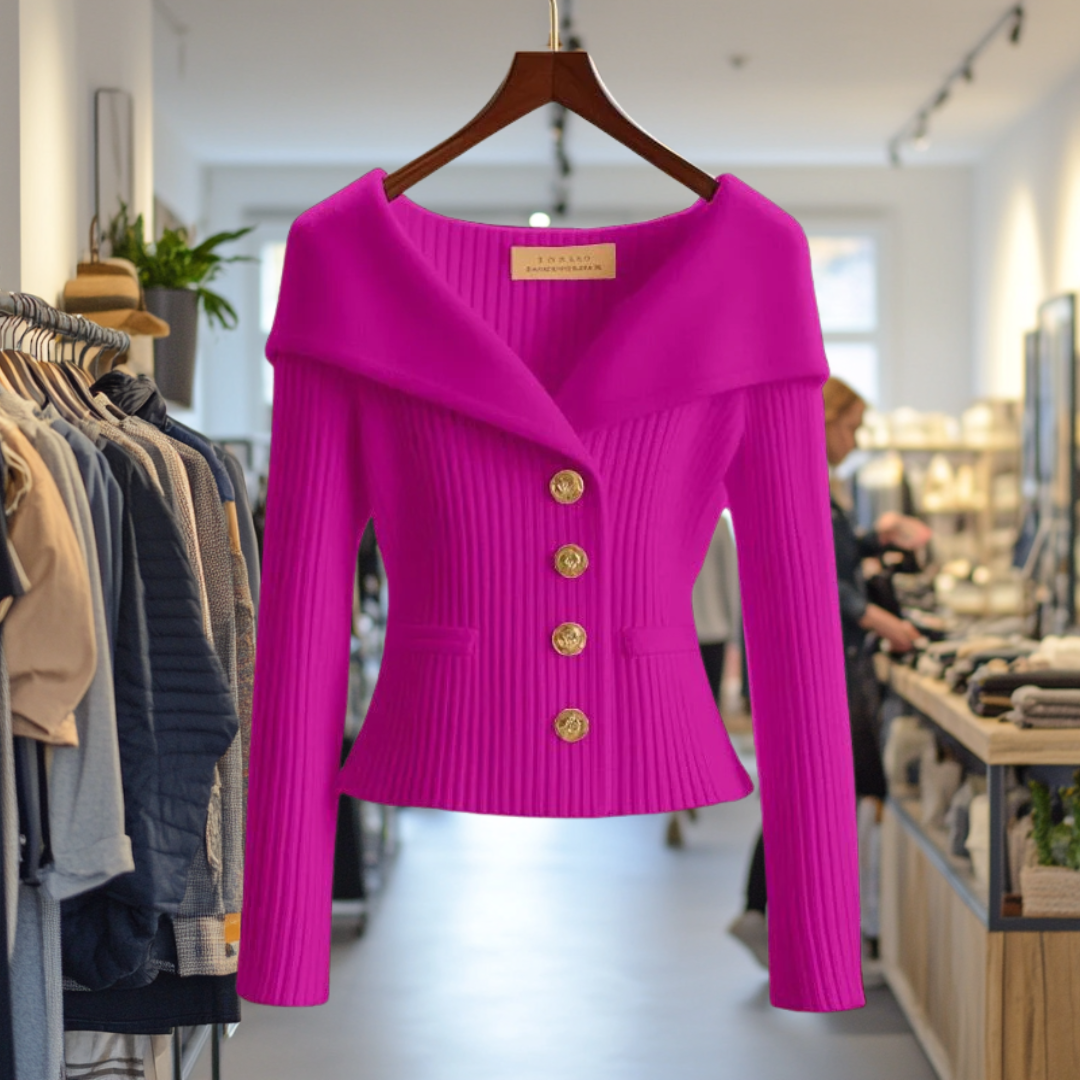 Kvinnes Cardigan med Elegant Design 5