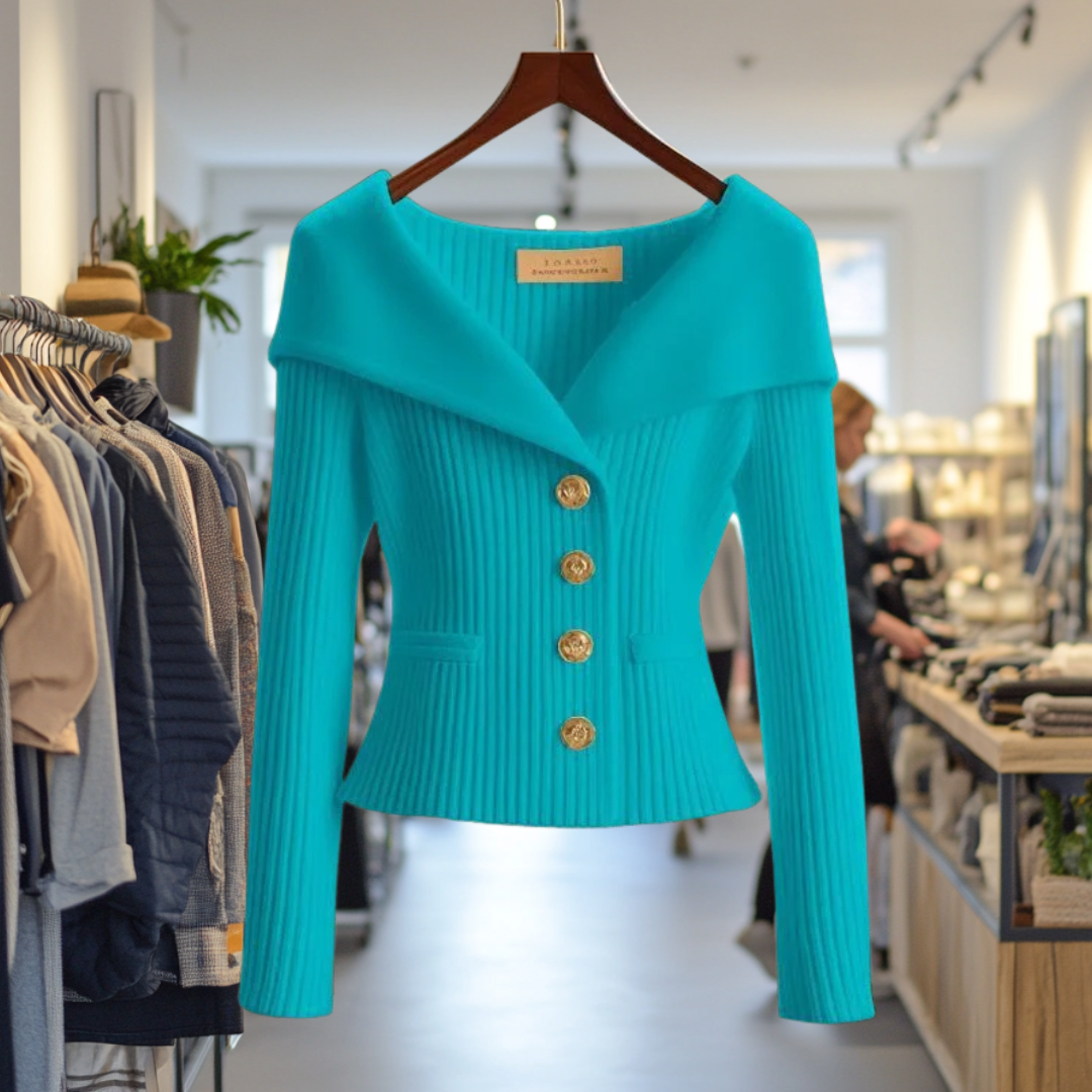 Kvinnes Cardigan med Elegant Design 6