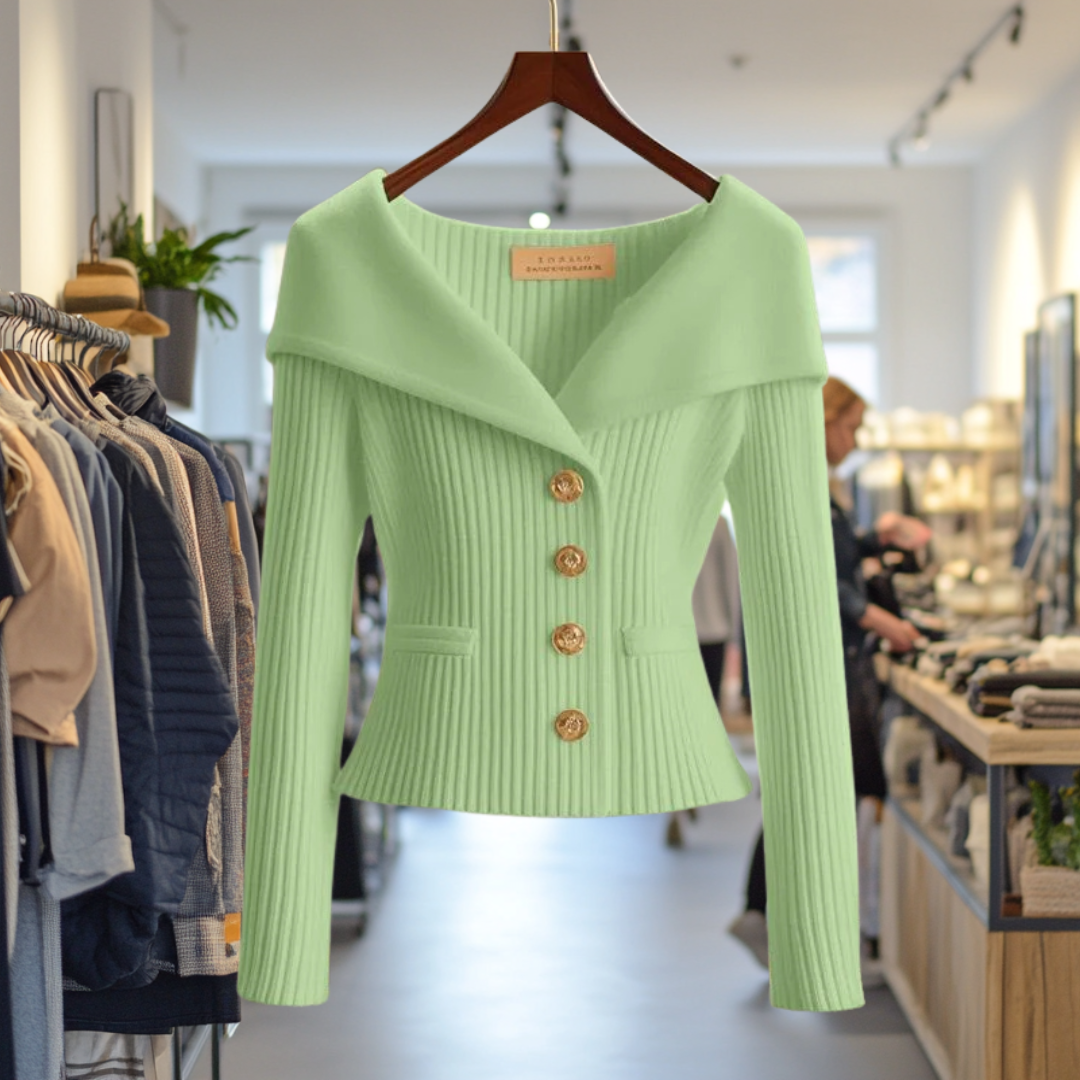 Kvinnes Cardigan med Elegant Design 7