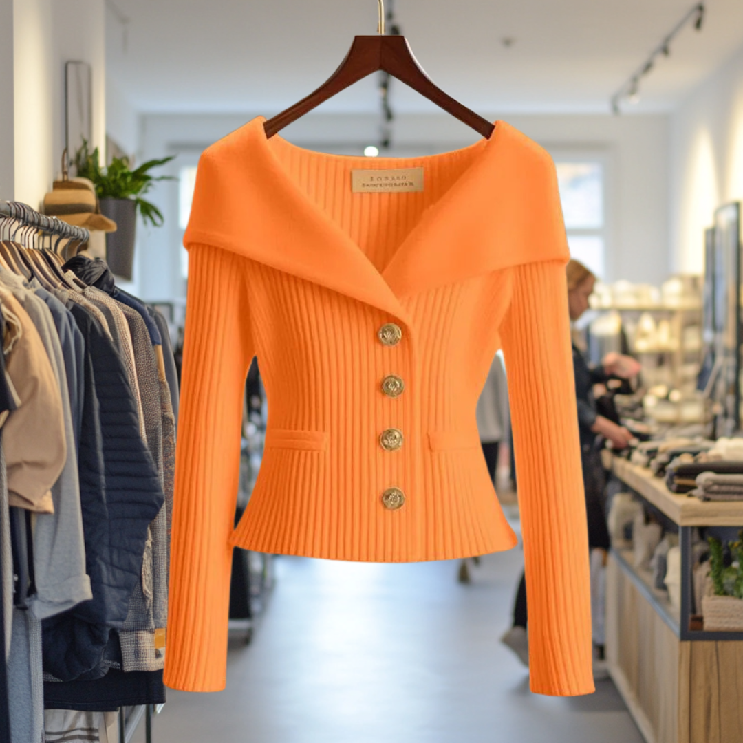 Kvinnes Cardigan med Elegant Design 8