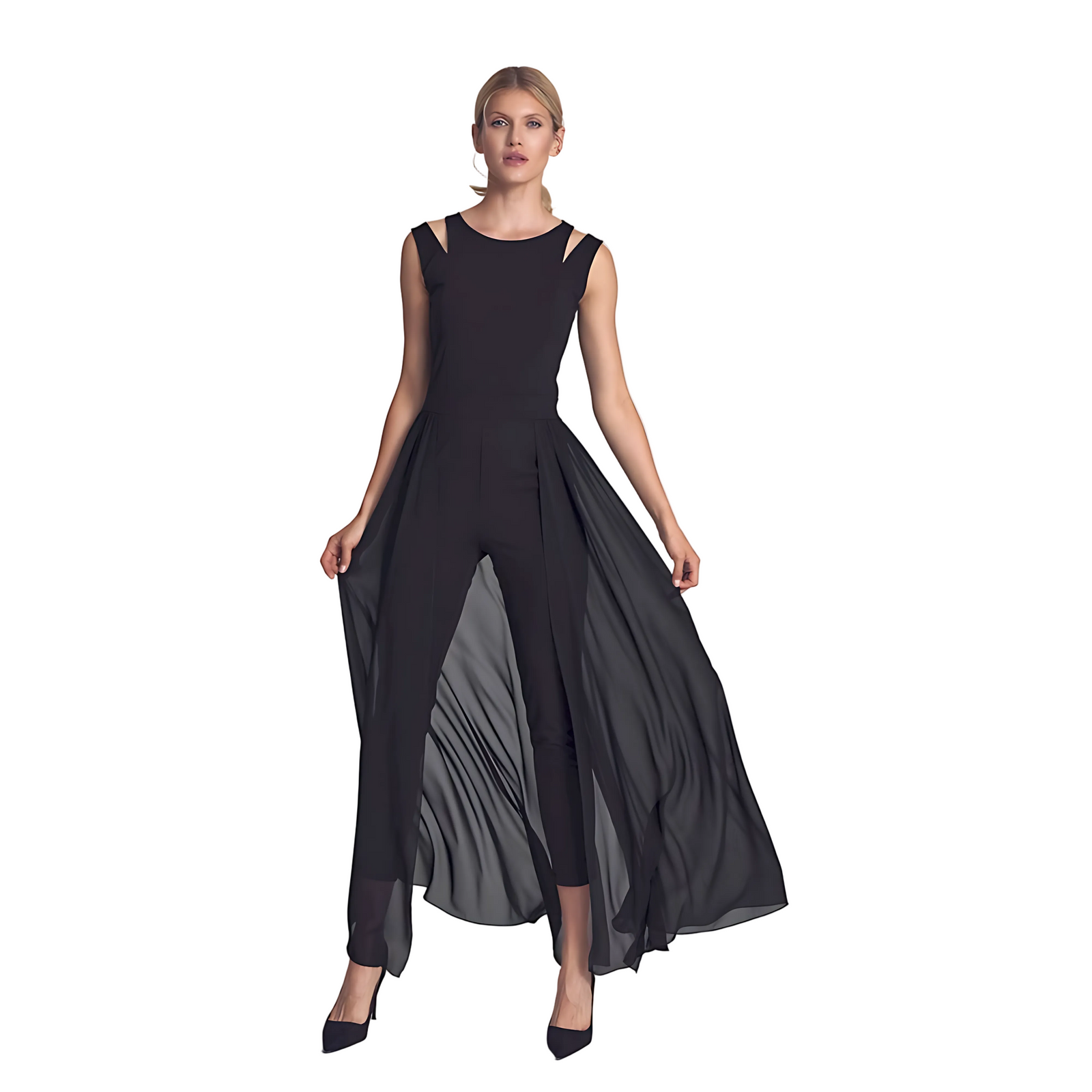 Kvinnes Jumpsuit med Slank Silhuett 0