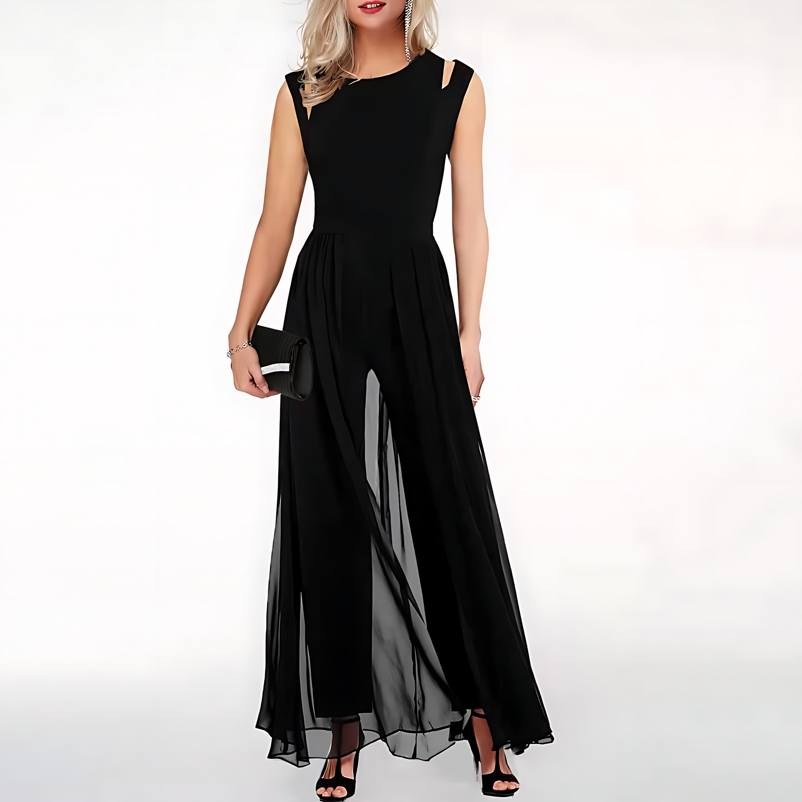 Kvinnes Jumpsuit med Slank Silhuett 4