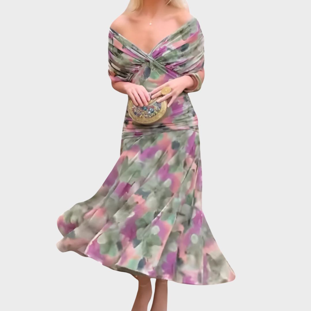 Kvinnes Kveldskjole Off-the-Shoulder 1