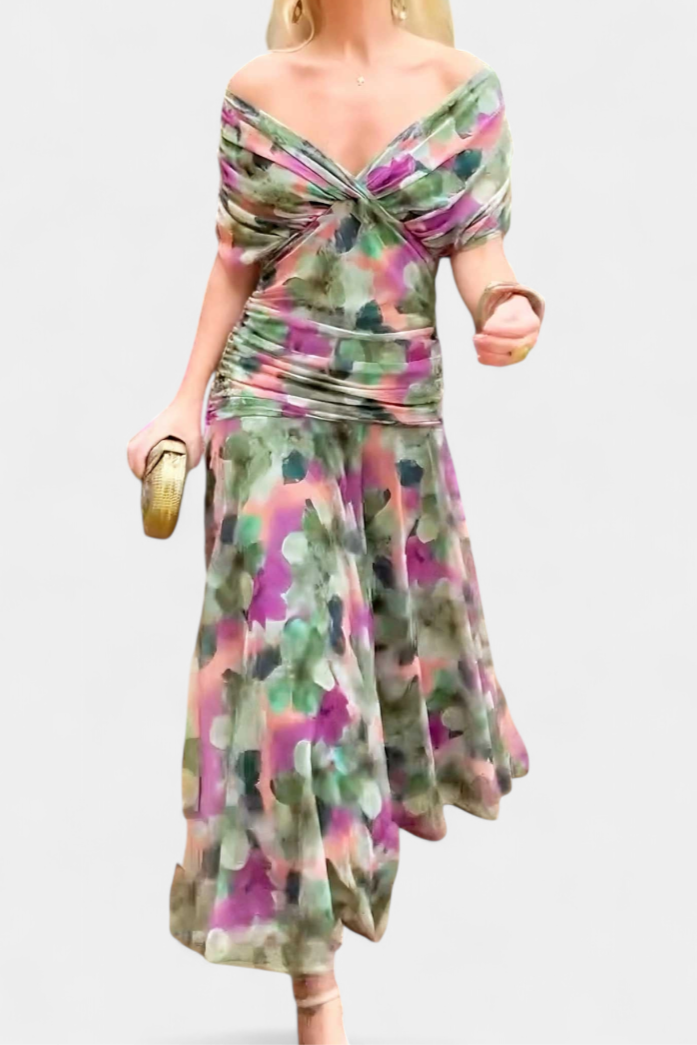 Kvinnes Kveldskjole Off-the-Shoulder 2