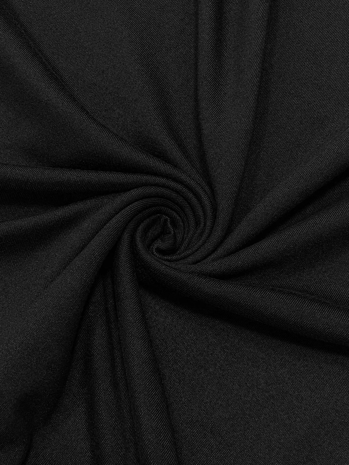 Kvinnes Langermet Kjole Minimalistisk Stil 4