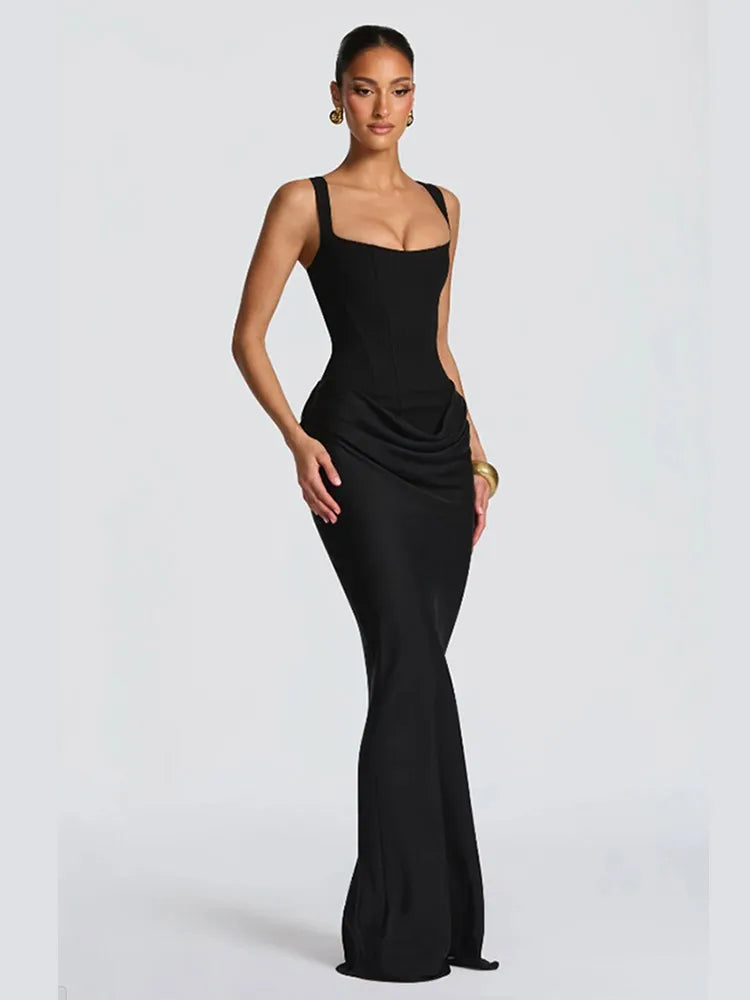 Kvinnes Off-Shoulder Plissert Kjole 16