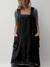 Kvinnes Schürzenkleid med Praktiske Lommer og Overkryssede Detaljer 3
