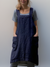 Kvinnes Schürzenkleid med Praktiske Lommer og Overkryssede Detaljer 5