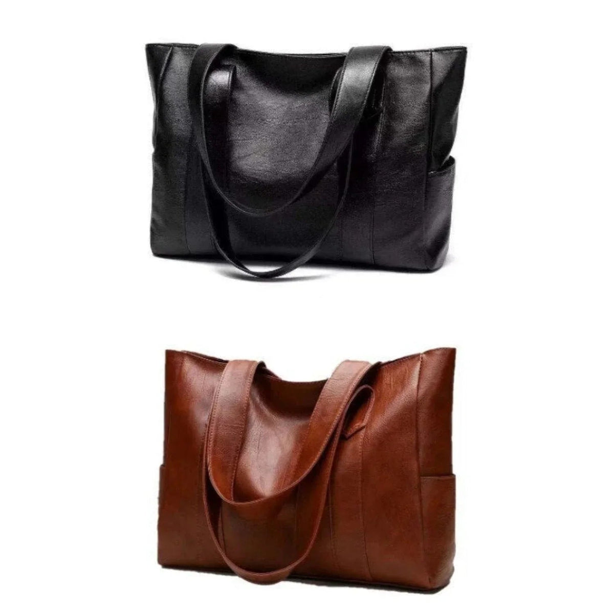 Kvinnes Vintage Skulderveske i Klassisk Stil 3