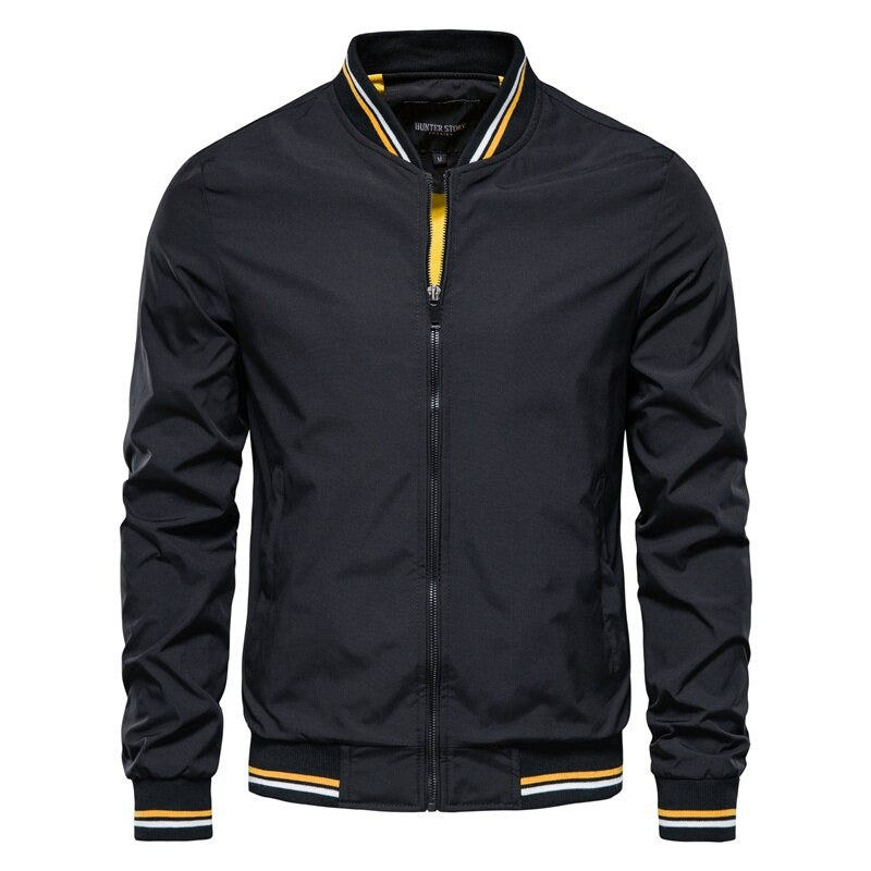 Variant image for Herre Bomberjakke Stilig Polyester Moderne Design-1