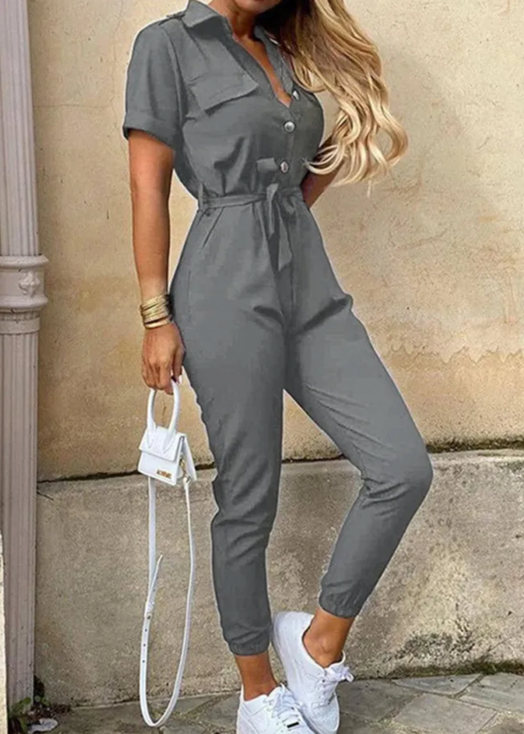 Variant image for Kvinne Jumpsuit Elegant Design Komfortabel Stoff-19