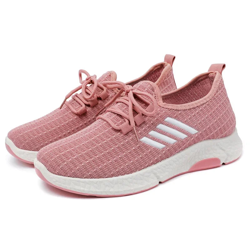 Løpesko Dame Lettvekt Mesh Sporty Design 0