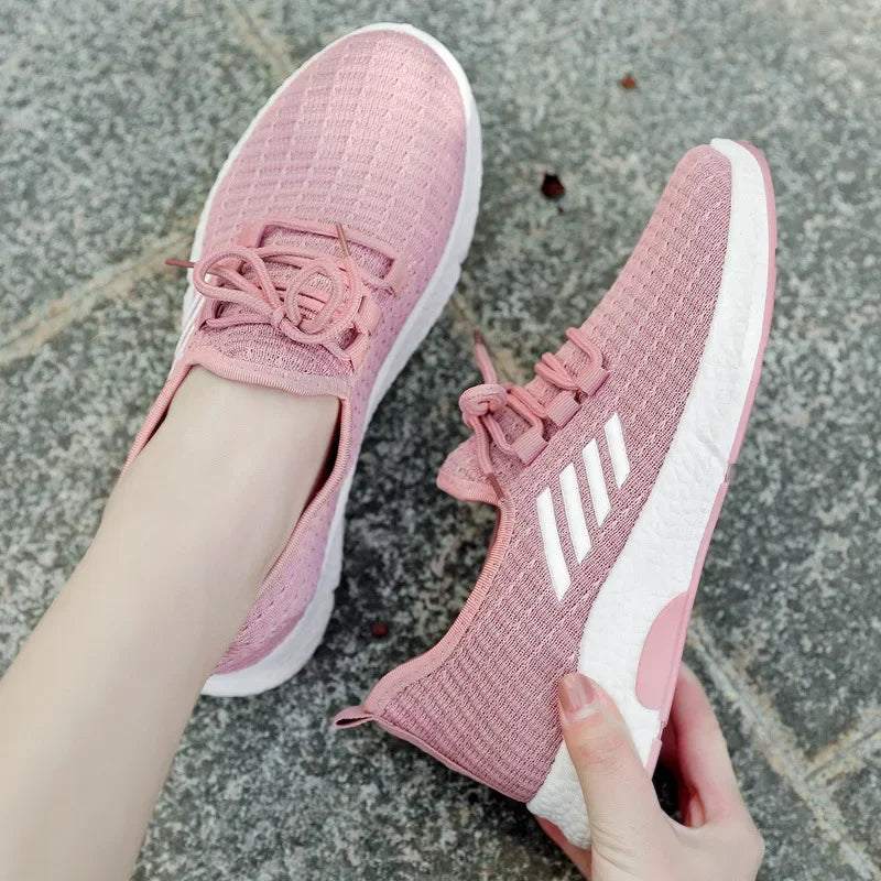 Løpesko Dame Lettvekt Mesh Sporty Design 1