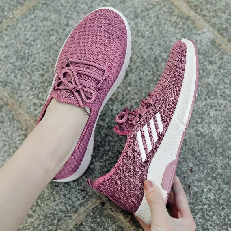 Løpesko Dame Lettvekt Mesh Sporty Design 3