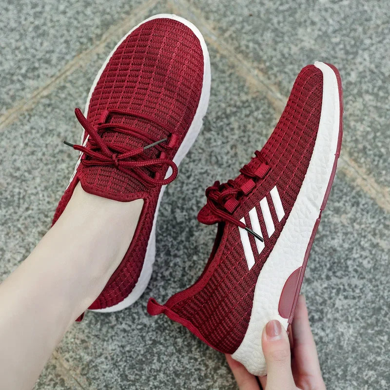 Løpesko Dame Lettvekt Mesh Sporty Design 4