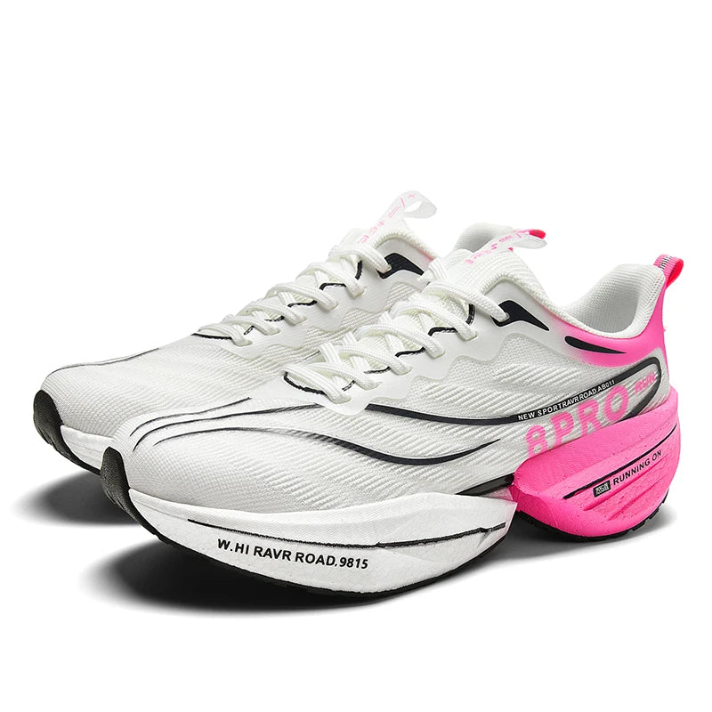 Løpesko Unisex Karbonplate Pustende Mesh til Maraton 6