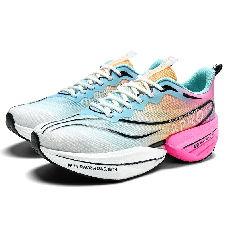 Løpesko Unisex Karbonplate Pustende Mesh til Maraton 7