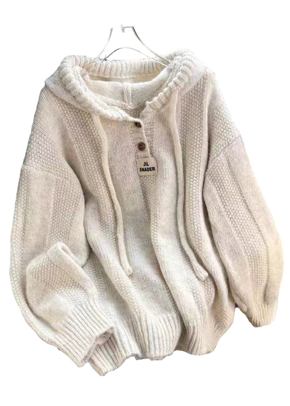Løs Hettegenser med Patchwork for Damer 0