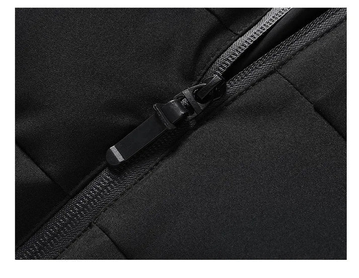 Menns Lang Vindjakke Praktisk Polyester for Kaldt Vær-4