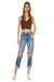 Mamma Fit Denim Jeans Høy Midje 0