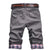 Herre Cargo Shorts Praktisk Design Bomullsblanding