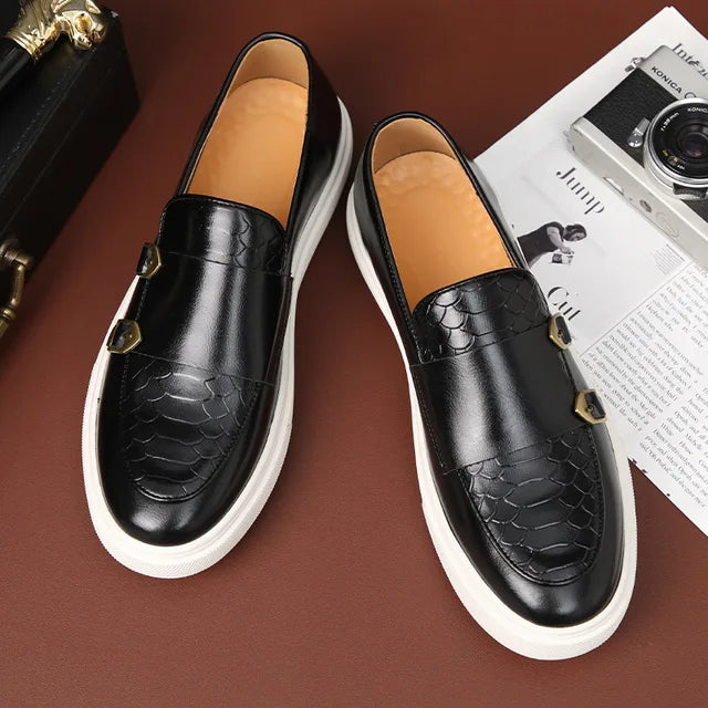 Herre Loafers Stilig Kunstskinn Elegant Komfortabel Design 1