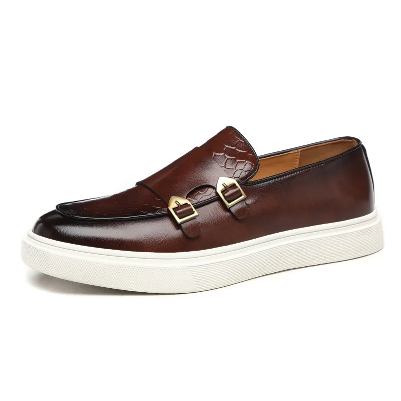 Herre Loafers Stilig Kunstskinn Elegant Komfortabel Design 6