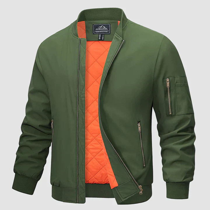 Variant image for Herre Vindjakke Lett Funksjonell Vindavvisende Design-17