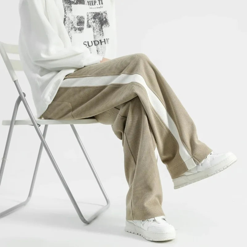 Men's Casual Sweatpants with Wide Legs 1