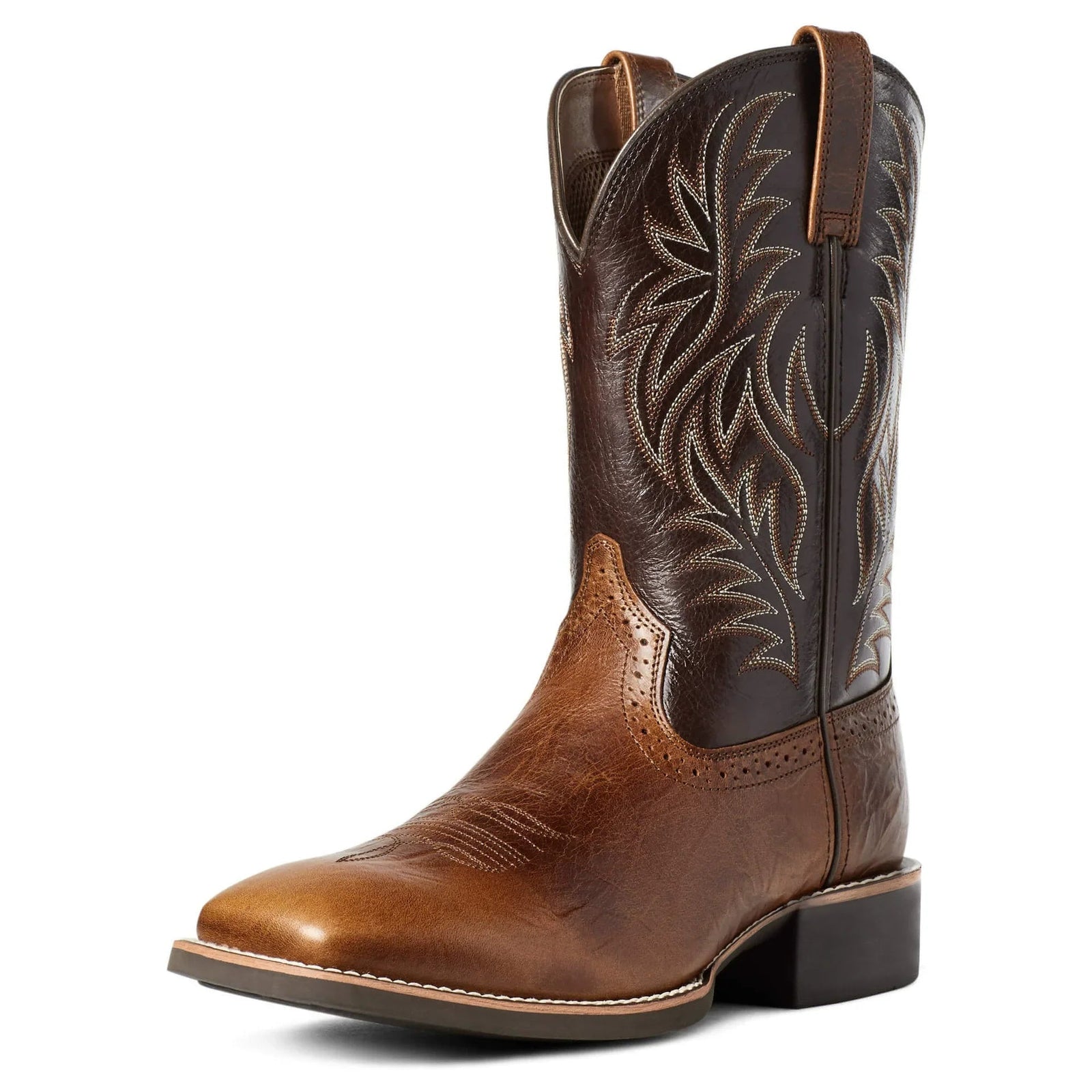 Men's Cowboystøvler Vestlig Stil Med Spiss Tå 5